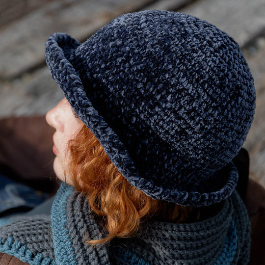 Luna Velvet Bucket Hat