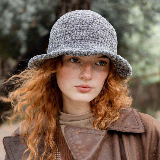Luna Velvet Bucket Hat