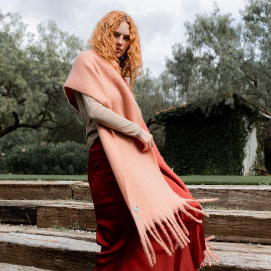 Iris Blanket Scarf
