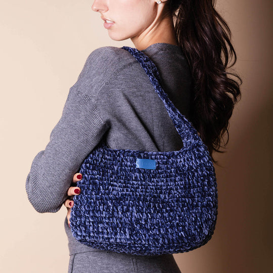 Valentina Velvet Shoulder Bag