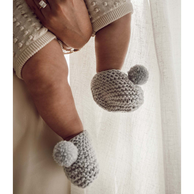 Pom Booties