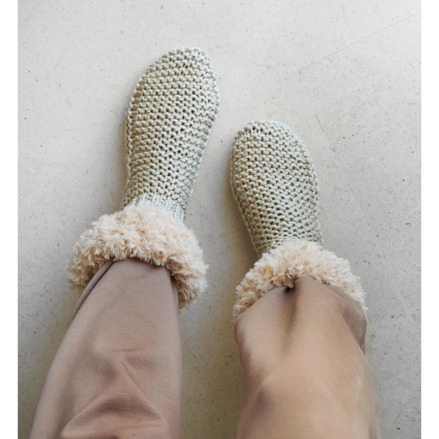 Olivia Faux-Fur Sock Booties