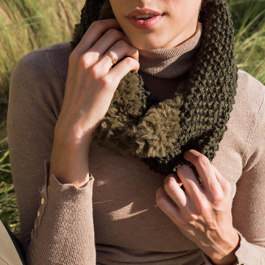 Olivia Faux-Fur Snood